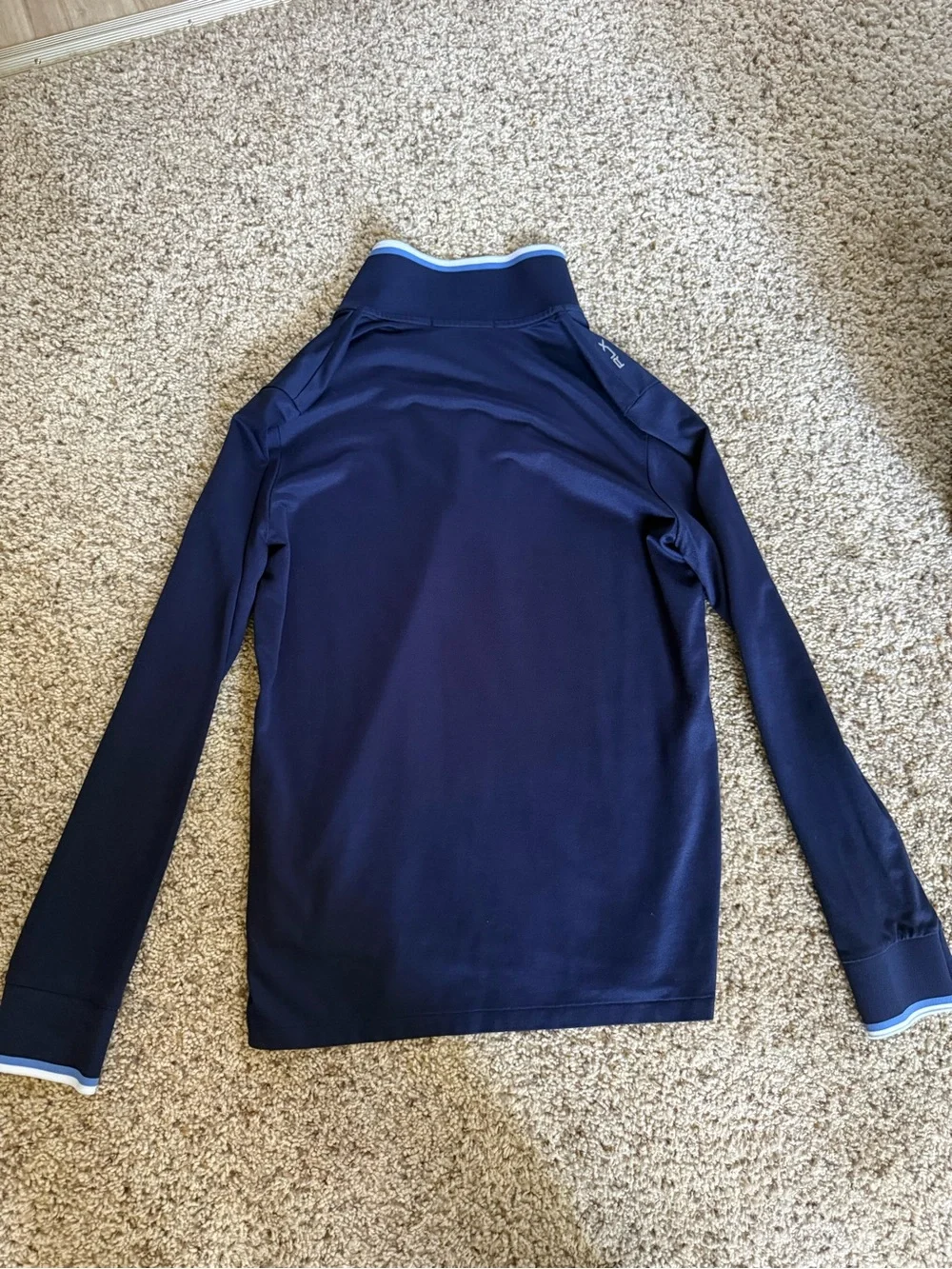 Men's Long-Sleeve Navy Ralph Lauren Shirt